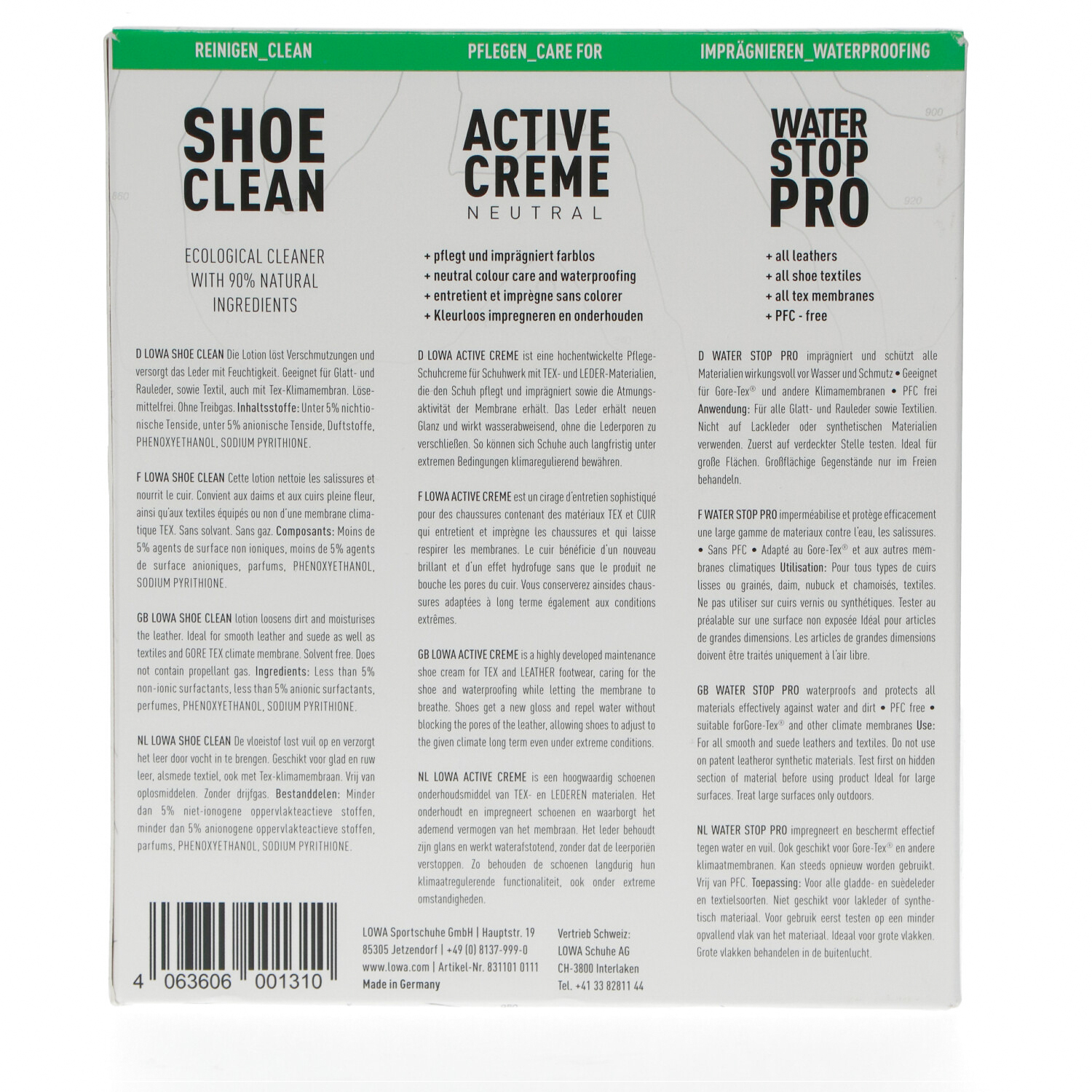 LOWA Care Set neutral